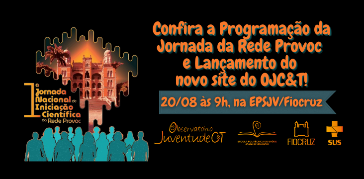 Confira a Programação da Jornada da Rede Provoc e lançamento do novo site OJC&T