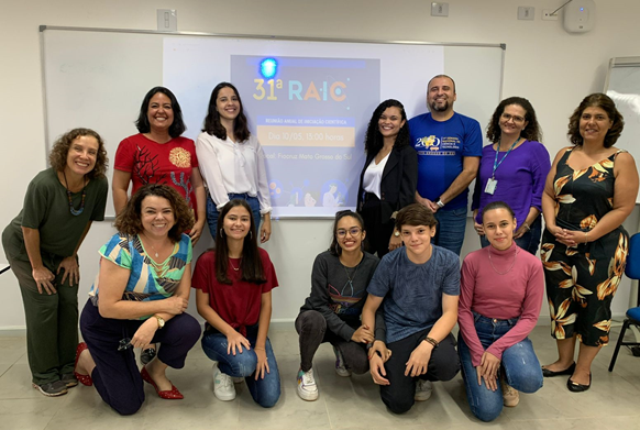 foto de estudantes, coordenação do Provoc Fiocruz Mato Grosso do Sul..